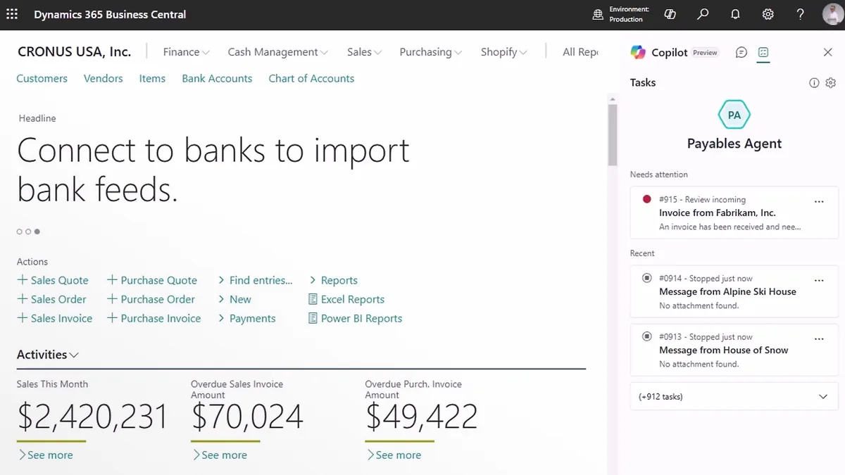 Business Central: Finance and Accounting Module