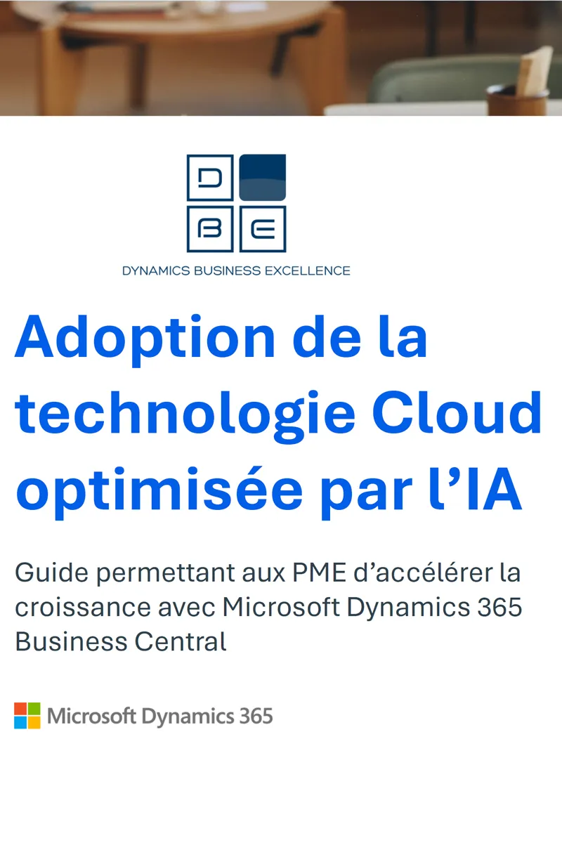 E-book : Dynamics 365 Business Central, l'ERP qui accélère vos processus et votre croissance