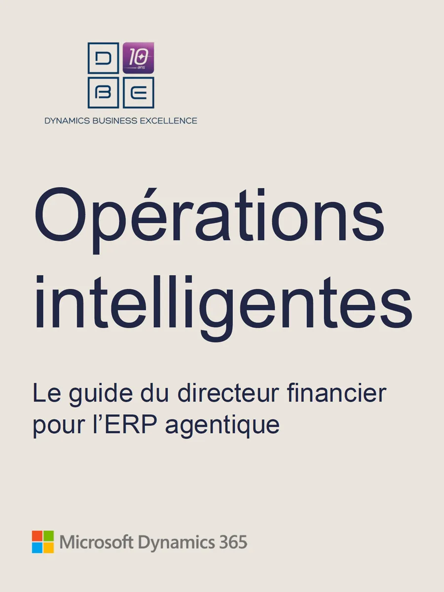 E-book - Opérations intelligentes : Le guide du directeur financier pour l'ERP agentique